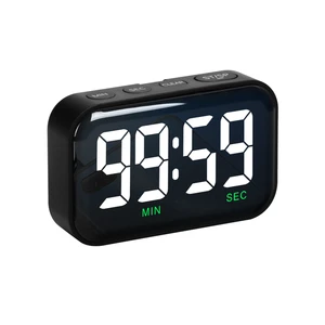 Switch digital led kitchen timer for cooking study stopwatch alarm clock electronic clock countdown time