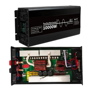 Wholesale Inverter 10000 Watt 110v 220v Inversor 48v 220v 10000w Pure Sine Wave Invertor 12V 24V 60V 72V 96V Inverter
