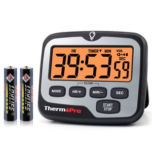 Top Seller ThermoPro TM01 Digital Kitchen Timer With Clock Mode