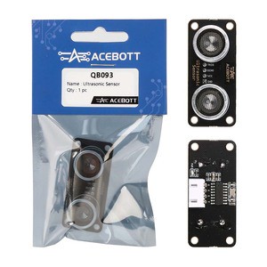 ACEBOTT With STEAM Module Small Smart HC-SR04 Ultrasonic Transmitter Receiver Distance Measuring Transducer Sensor For Arduino