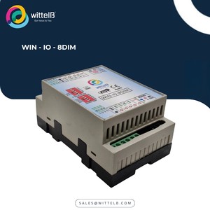 Augmatic 4-Port Digital Input Module 40VDC Modbus RTU RS485 IP54 (WIN-IO-8DIM)