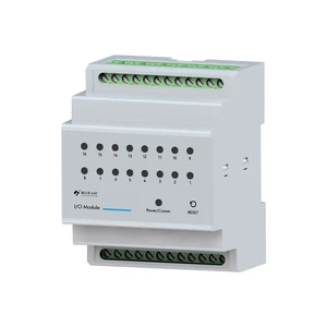 Factory Supply RS485 Remote 16 Digital Inputs Outputs IO Module for Industrial Automation Applications