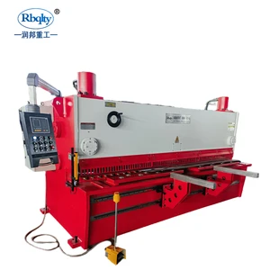 Hydraulic Steel Plate Shearing Machine Guillotina QC11Y With Core Components Pump Gear Motor PLC