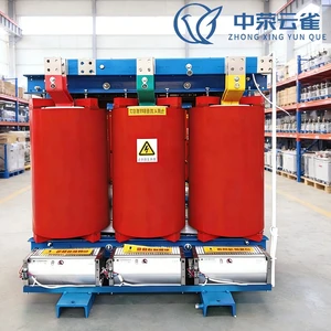 400kVA Dry Type Power Transformer 3 Phase 35-38.5kV/0.4kV Air Cooled High Stability for Grid