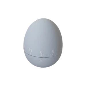 Rubber Finishing Egg Timer 60 Minute Count Down Mechanical Timer Rotating Kitchen Timer