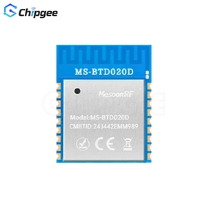 Chipgee Industrial Dual-Mode 5.0 Module, Replace For FSC-BT826, BR/EDR+BLE, UART Serial Port Transceiver, 13.5*10.8mm MS-BTD020D