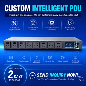 Smart PDU YESEEDER YS22245 220V 10A 4-Port Outlet Timer Control Logs Alarm MQTT Modbus DHCP OEM Customizable IR Expansion