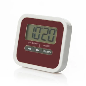 Common Appearance Eco-Friendly AAA Battery Digital Countdown Plastic Egg Kitchen Cooking Timer with 99-Minute Max