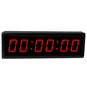 Hot Selling Sports Fitness Stopwatch Marathon Race Timer Live Broadcast Rock Climbing Countdown Hand Boxing Conference Plastic