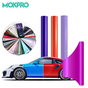 MOKPRO Self-Adhesive Satin-Style TPU Automotive Film Bubble-Free Coating for Vehicle Design Color Transformation Scratch Body