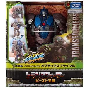 TAKARA TOMY Transformers Beast Awakening BPC-01 Optimus Primal Spin Changer Action Figure Robot Toy Collecting Toys Kids Toys