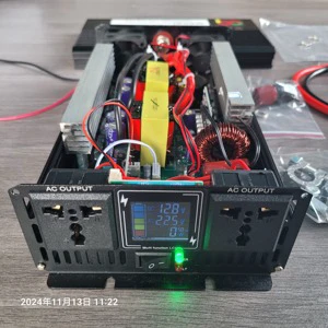 Inversor Pure Sine Wave 12V 24V 48V to 110V 220V Inverter Single Phase 300w 2000w 3000w 5000w 6000w DC AC Power Solar Onduleur