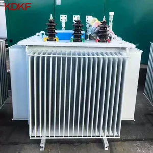 Three/Single High Frequency Step 33kV 50kva 100kva 200kva 300kva 400kva Oil Immersed Transformers KDKF Brand S11/S13/S18 Model
