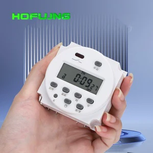 Hofujng CN101A Digital LCD Programmable Mini Week Time Switch Relay AC/DC 12V-240V 8A/16A CN/GUA