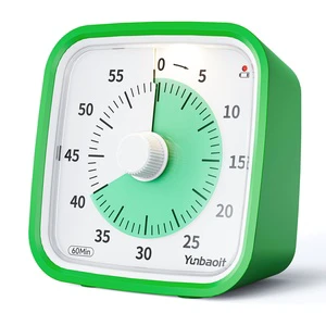 Custom Kitchen Disk 60 Minute Countdown Yunbaoit Visual Timer Silent Time Management Timer Kid Study Google Visual Timer