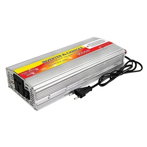 DC to AC 12V 220V 1000W 2000W 3000W Modified Sine Wave Power Inverter with a Built-in Charger UPS and Battery Charger