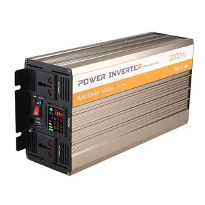 1000w 2000w 3000w Power Inverter 12v 24v 48v Dc to Ac 110v 220v 230v 240v Converters Inverters for Solar Power System
