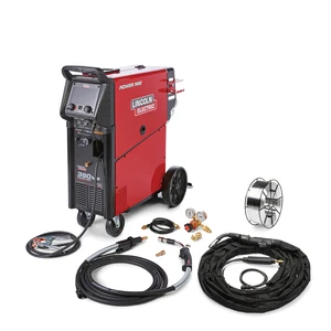 Lincolns New 5-360 Amp DC 208-575V Inverter IGBT MIG Welder Single Phase for Stainless Steel 200 Rated Output Current 0.8mm
