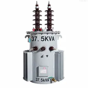 Factory Price Hongwei 100kVA 125kVA 160kVA 200kVA Single Phase Oil Immersed Copper/Aluminum Winding IEC Certified Transformer