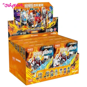 Blokees Transformers Figures Shining Edition04 Original Genuine Chinese Version Assemble Models Building Block Man Toy Blind Box