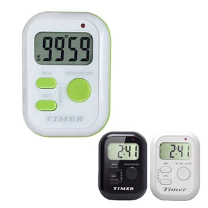 Kitchen Mini Time Stand Vibrate Repeat Cycle Countdown Digital Timer with Flashing Light