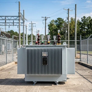 Hongwei Industrial Pole Mounted Oil Immersed Single/Three Phase Power Transformer 300kVA-6300KVA 11kV 400V/480V ISO9001