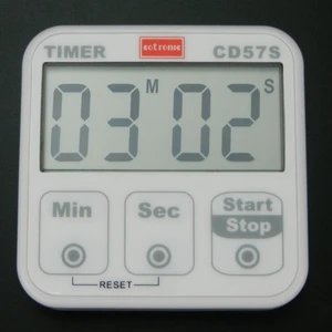 Factory Direct Sale Household Timer Waterproof Large Display Digital Timer Magnetic Backside Digital Timer for Bathroom Use