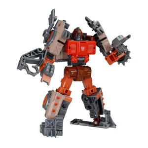 Wholesale Hot Selling Plastic PVC Material Military Transformed Action Figure 3D Printed Multi Joint Car Toy
