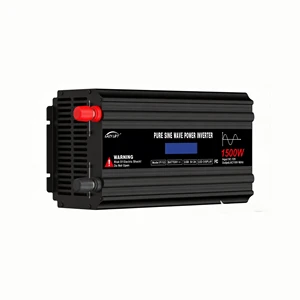 Off Grid 1000W Pure Sine Wave Inverter 12V to 110V for RV Solar Power System Home Use