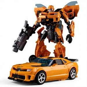 Hot Sell Children's Alloy Version Skyfire Hornet Transforming Robot Toys Action Figure Kid Boy's Car Model Collection Gift