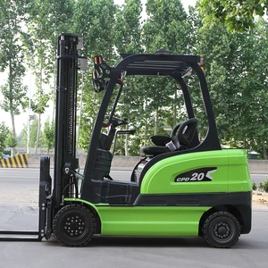 SKY Hot Selling Mini Forklift Crane 1 Ton 2 Ton Rough Terrain Forklift Self Loading Electric Forklift With AC Motor