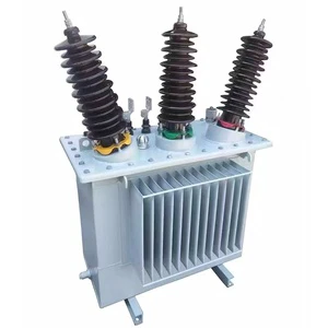 High-Performance Three-Phase Three-Winding Layer Coil Oil-Immersed Pole-Mounted Distribution Transformer