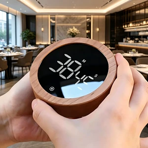 Multifunctional ABS Rotary Electronic Digital LED Countdown Timer with AAA Battery 90min Max Kitchen Cooking Time Management