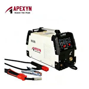 APEXYN 4-in-1 Gas/Gasless MMA TIG MIG Welding Machine 250A Inverter Portable for Home Use DIY Construction Farm 2-Year Warranty