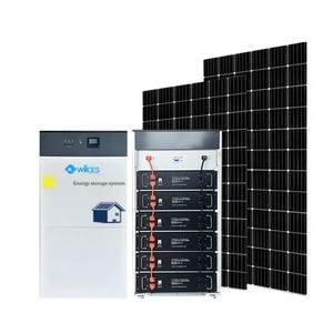 Solar Lithium Ion Battery Home Energy Storage System 20kwh 30KWH off Grid System Kit PWM Controller Power Inverter 5000w