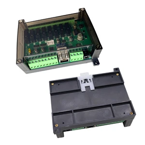 Free Software 8 Digit Input 16 Relay Output 12V DIN Rail RS485 Ethernet Modbus RTU TCP IO Acquisition Module Industrial Control