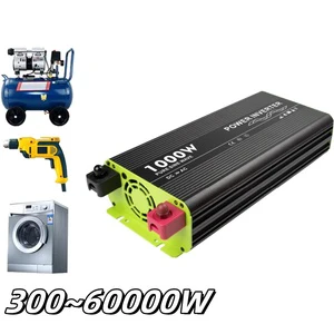 12v 24v 110v 220v UPS 1000 Watt Pure Sine Wave Power Inverter With Battery Charger Inverters & Converters