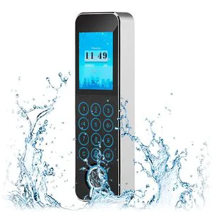 TFS50 Waterproof IP67 Smart Biometric Time Clock Access Control Night Vision Reset TCP/IP Network Software Fingerprint ID/IC