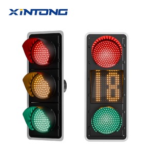 Led Traffic Light Countdown Timer 200mm 300mm Customizable Time