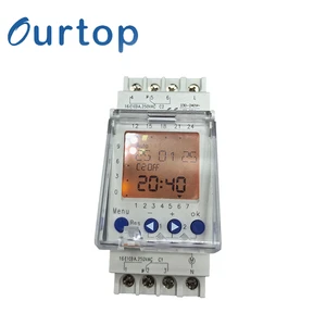 Factory Whole Sale Digital Programmable Time Switch For Automatic Summer Winter Time Changeover 16a 220VAC 12-240VACDC ATH622B