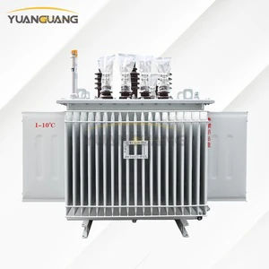 Utility 15kV 0.4kV 160kVA 200kVA 250kVA Oil-Immersed Three Phase Steel Pole Mounted Flyback Distribution Transformer 400V China