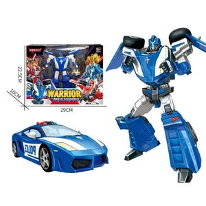 Transforming Robot Toy Truck Action Figure with DIY Assembly for Educational Play-Ages 5 to 7 Years