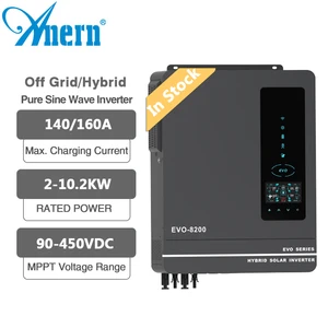 MPPT Solar Inverter Hybrid Solar Inverter 10kw with Lithium Battery