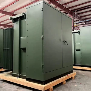 Three Phase 500kVA 750kVA 1000kVA 1500kVA 2000kVA 2550kVA 2550 KVA 34.5kV 24.94kV 0.415kV 0.48kV Pad Mounted Transformer