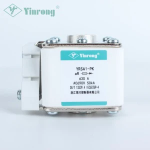 Yinrong 690V 630A High Speed Ultra Rapid Fuse For Solar Inverters And Wind Power Stations