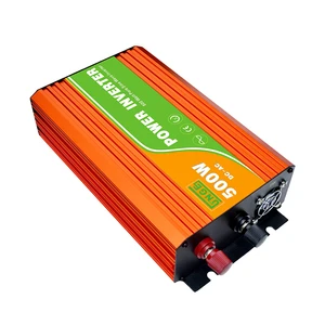 DC 12V to AC 110V 220V Micro Inverter 500W Offgrid Solar Power Inverter Pure Sine Wave High Frequency for Household Commercial