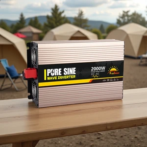 Inversor DC 12V 24V 48V to AC 110V 220V 230V 50Hz Power Converter Inverter 2000W 2000 Watt 2KW Off Grid Pure Sine Wave Inverter