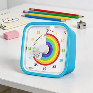 Yunbaoit Kids Visual Timer Clock Management Tool Countdown Pomodoro Kitchen Time Timer Silent Study Google Visual Timer