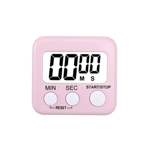 Plastic Kitchen Timer for Home Soup & Baking Electronic Programming Timing Self-discipline Learning Management for Children