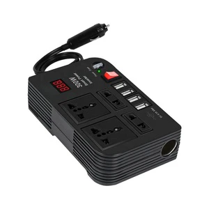 200W 12V to 220V Multi-Function Vehicle Inverter Automotive Power Converter Socket